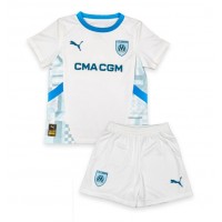 Camiseta Olympique de Marseille Primera Equipación Replica 2024-25 para niños mangas cortas (+ Pantalones cortos)